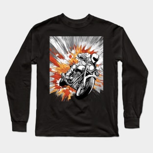 Motorcycle Racing Long Sleeve T-Shirt